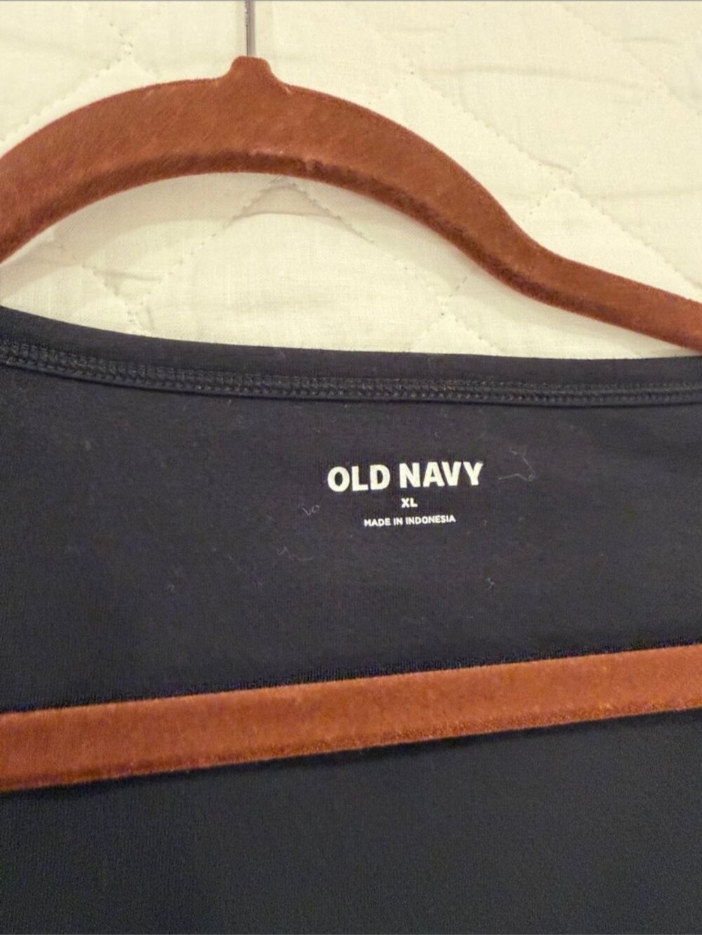 Old Navy Black Short Sleeve Scoop Neck Bodysuit - Picture 2 of 3